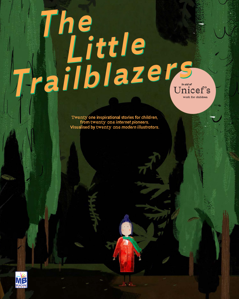 Book cover: The Little Trailblazers, designed by MENDO books.