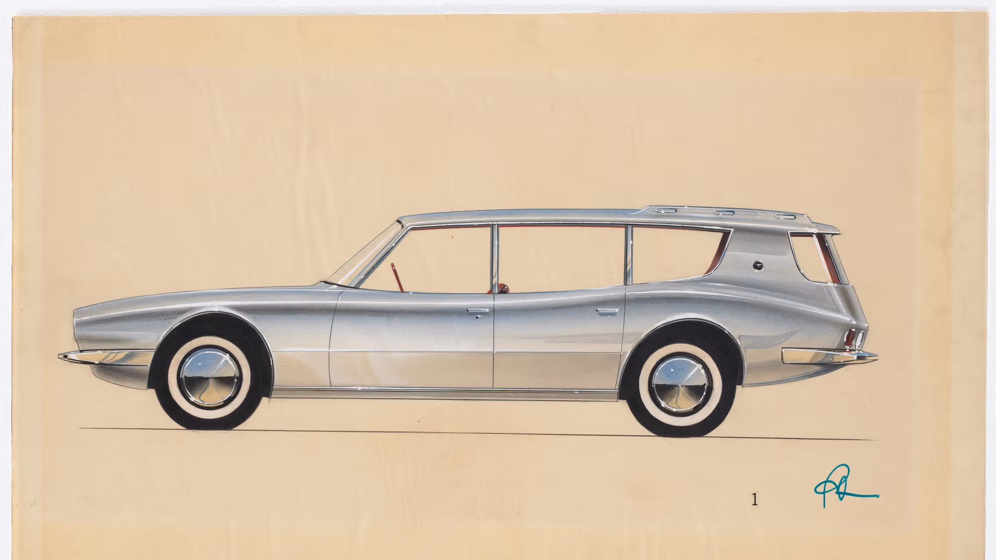 Automobile design by Raymond Loewy.