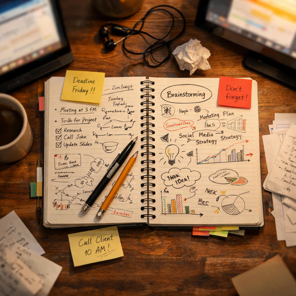 Handwritten notes in the time of AI note takers