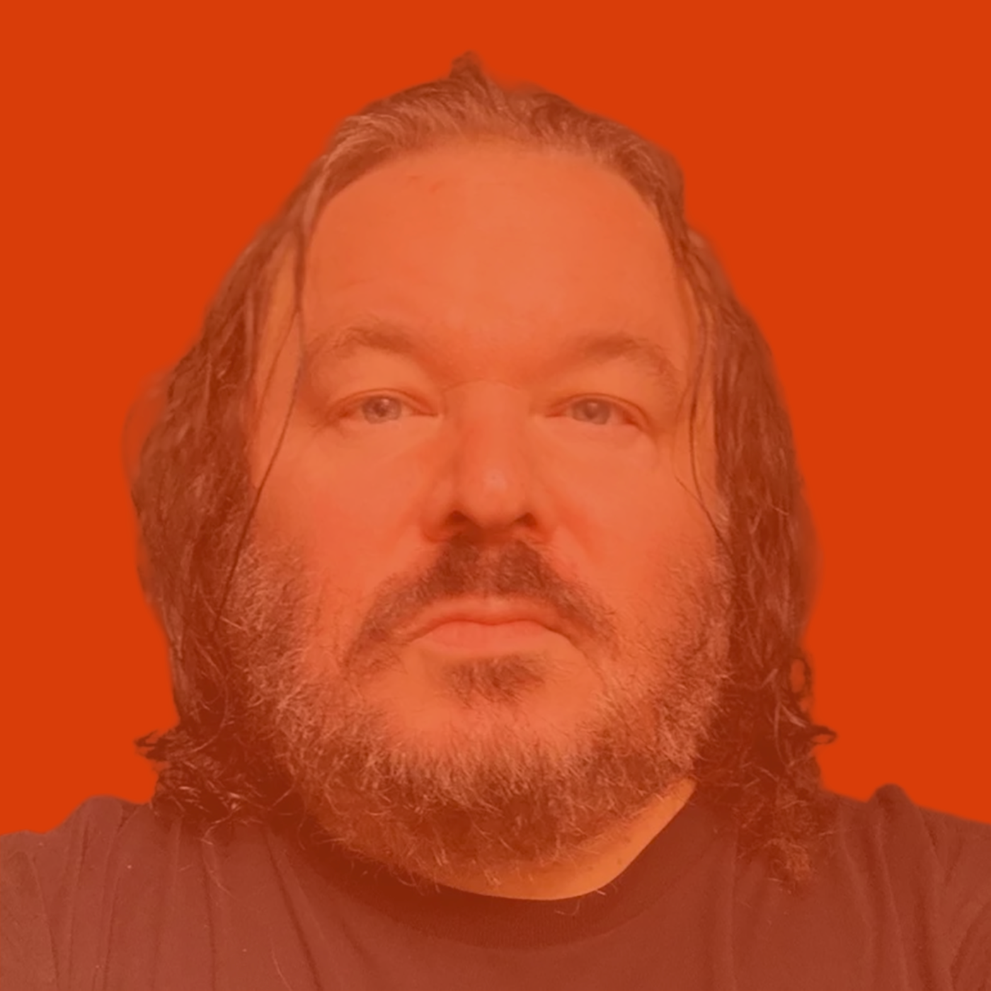 Cover of "Side Two" LP featuring the album artist, Jeffrey Zeldman.